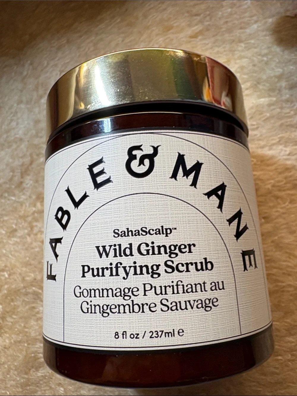 SahaScalp Wild Ginger Purifying Scrub - Brown